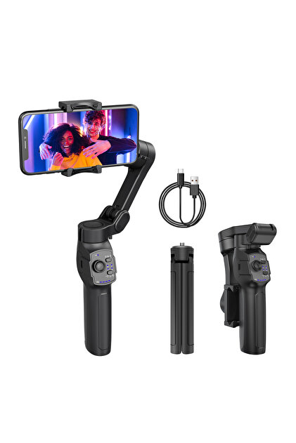 XCORE Akıllı Telefon Görüntü Sabitleyici Gimbal L9 Lite + Manyetik