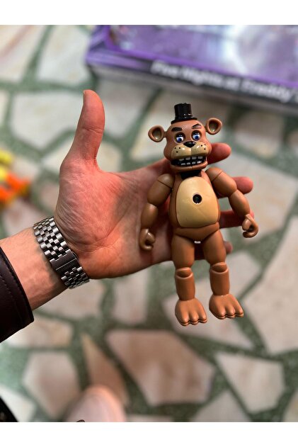 Retoys Five Nights At Freddy 5'li Set Işıklı Hologramlı Eklemli