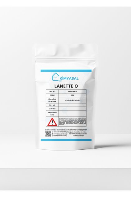 Stearil Alkol-cetearyl Alcohol (lanette O) Hammadde 1 kg
