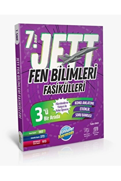 Ünlüler Karması 7. SINIF JETT TÜRKÇE FASİKÜLLERİ - Fiyatı, Yorumları