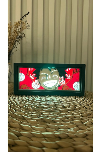 Yubi Design Roronoa Zoro , One Piece - Işık Kutusu, Gölge Kutusu