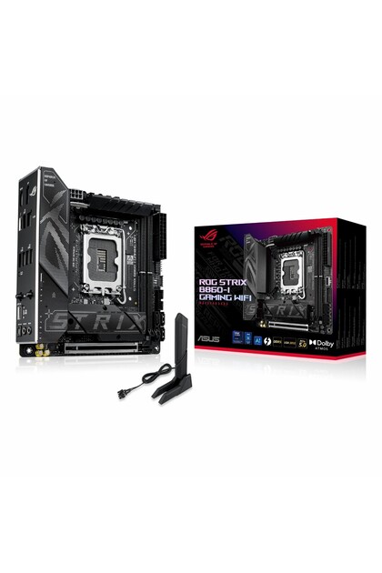 ASUS ROG Strix B860-I Gaming WiFi DDR5 (9066MHz)OC M.2 HDMI/DP/USB