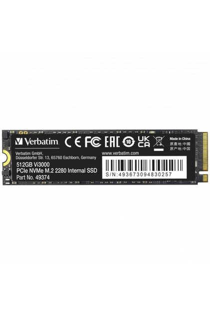 Solid State Drive (SSD) Vi3000, 512GB, PCIe Gen.3 NVMe, M.2