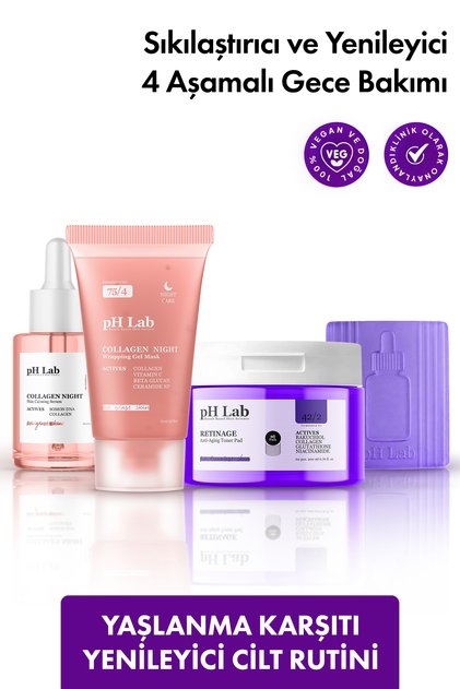 Phlab Yaşlanma Karşıtı Yenileyici Cilt Rutini