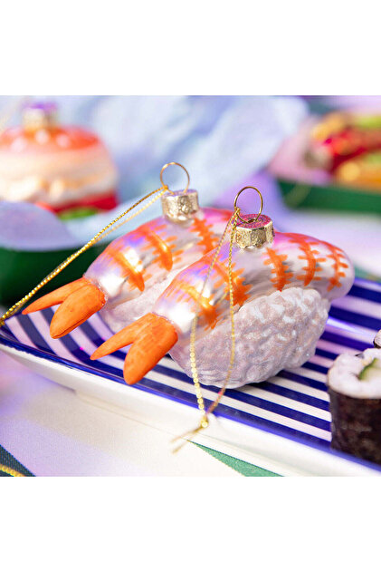 Flying Tiger Copenhagen Karidesli Sushi Nigiri Yılbaşı Ağacı Süsü