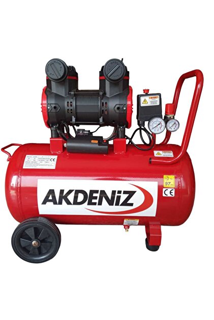 Akdeniz JN1500A 2 Hp 50LT Kompresör Sessiz Yağsız - Fiyatı, Yorumları