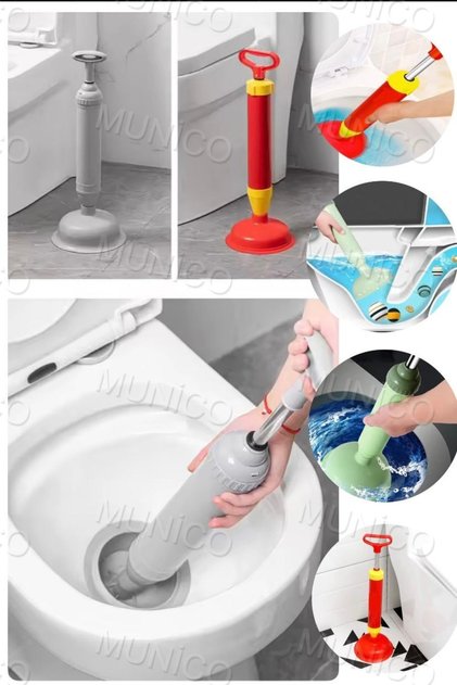 Tuvalet Tıkanıklığı Açmak Tahliye Için Kauçuk Piston Wc Klozet Pompası Lavabo Gider Açıcı