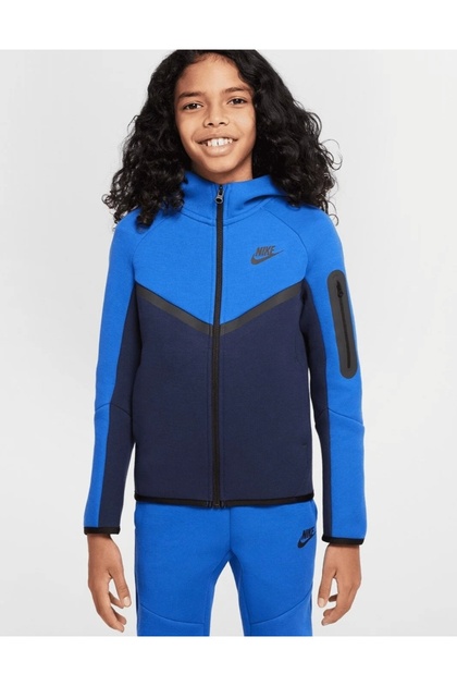 nike sportswear tech fleece navy blue