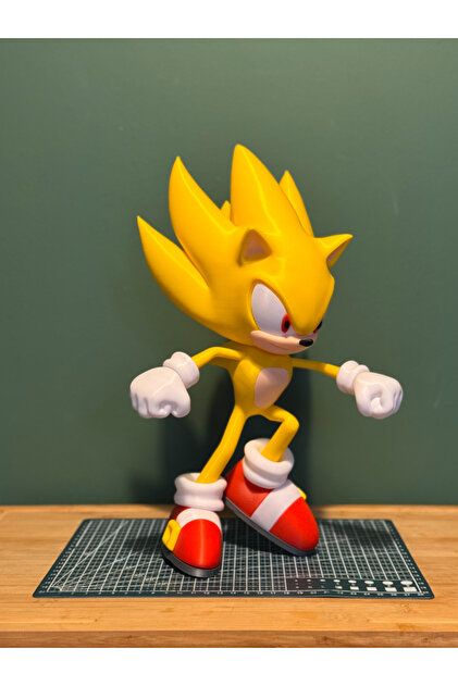 Giftbox3d Super Sonic Karakteri 15cm - Fiyatı, Yorumları