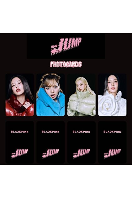 Kpop Dünyasi BLACKPINK '' Jump '' Photocards Set 2 - Fiyatı, Yorumları