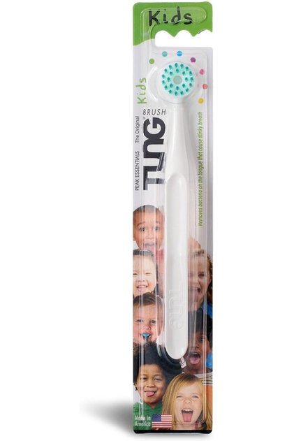 The Original Tongue Brush for Kids by Peak Essentials - Pack of 1