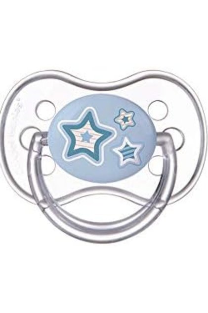 , Cherry Silicone Pacifier (6-18 months), Assorted, Parrot Design_22/545