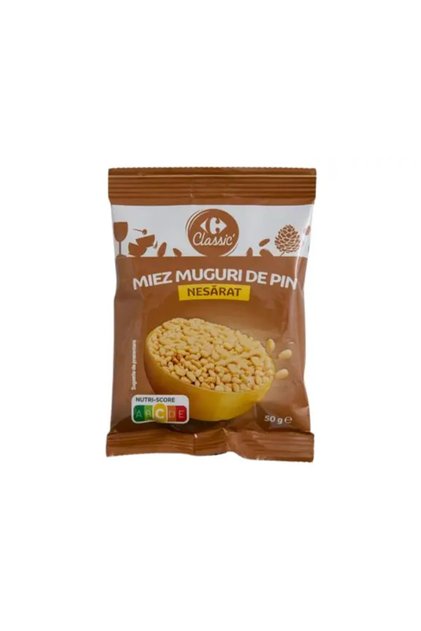 Miez mugur de pin Carrefour Classic, nesarat 50g