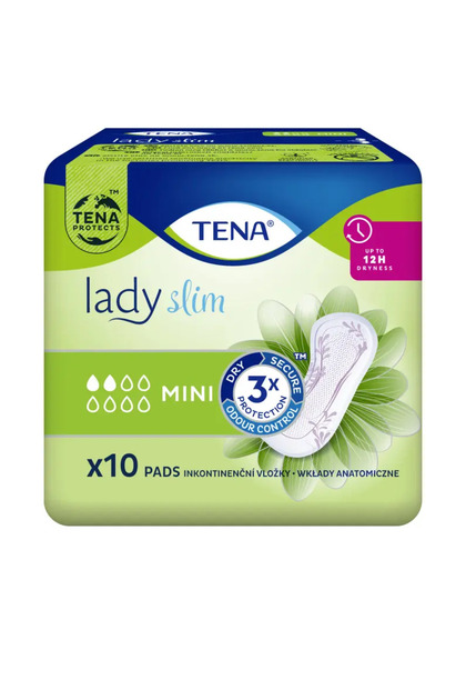 Lady Slim Mini επιθέματα ακράτειας, 10 τεμάχια