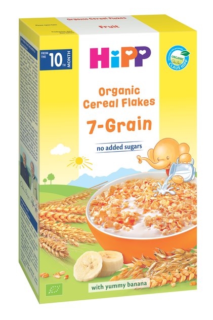 Fulgi de cereale ecologice 7 cereale, 200 g