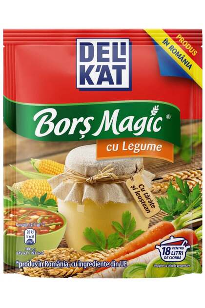 Bors cu legume, 165 g