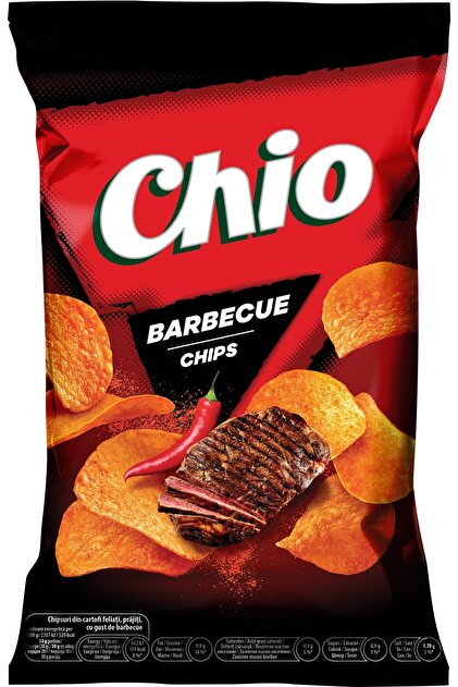 Chipsuri din cartofi cu gust de Barbeque 125g