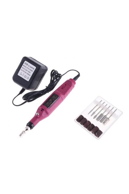 Pilă electrică profesională pentru unghii 20000 RPM Roz - Manichiură cu gel