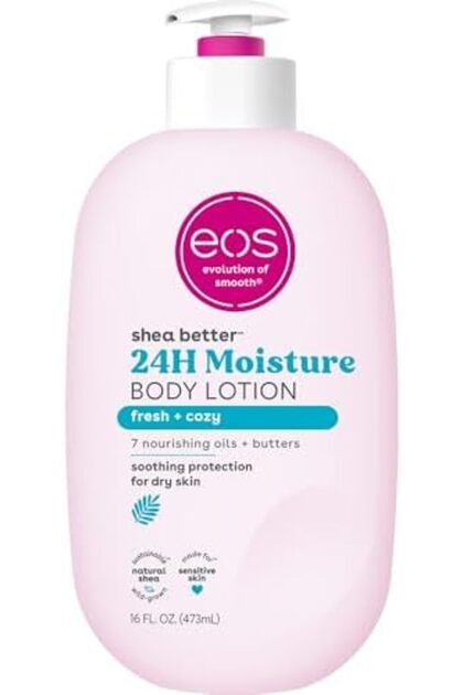 Body Lotion with Shea Butter, Refreshing and Comfortable, 24 Hours Skincare, Lightweight and Non