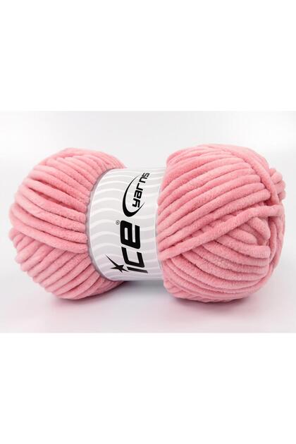 4X100Gr. Velvet Baby Micro Fiber Light Pink Winter, Baby, Chenille, Worsted
