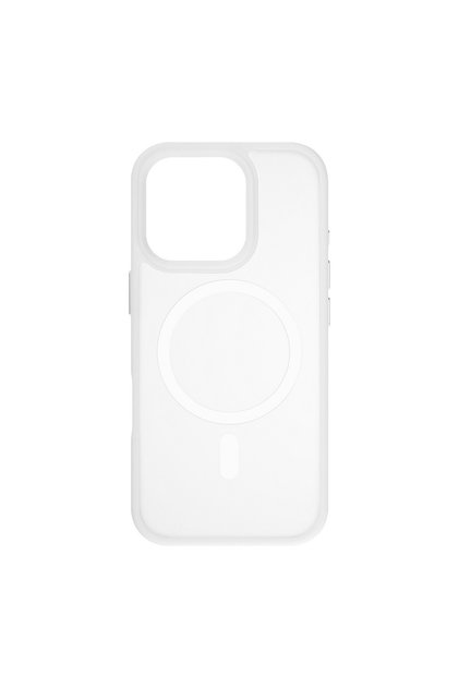 Husa Protectie Spate Colectia Shade Magsafe Compatibil Cu iPhone 16 Pro - Alb