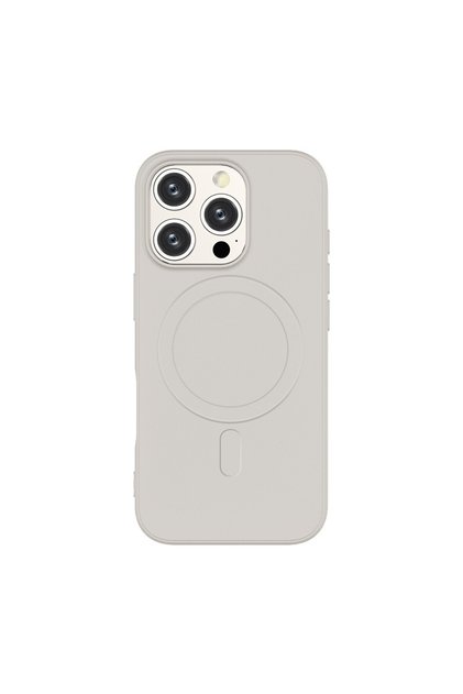Capac Protectie Spate Tpu Soft Compatibil Cu iPhone 16 Pro - Bej