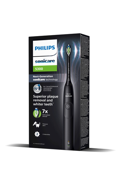 Електрическа четка за зъби Sonicare HX7101/01, 21-дневен живот на батерията, 2 интензитета, сензор за налягане