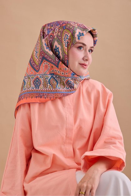 Twill Silk Scarf 11476-28