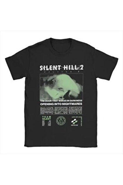 Köstebek Siyah Silent Hill Angela Orosco Unisex T-Shirt - Fiyatı