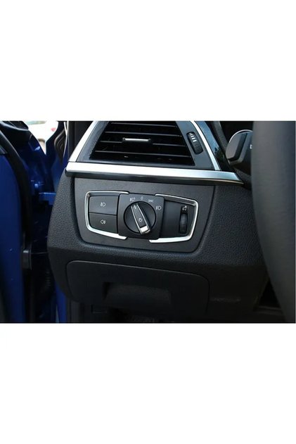 BMW F30 UYUMLU FAR AÇMA ÇERÇEVESİ KROMU