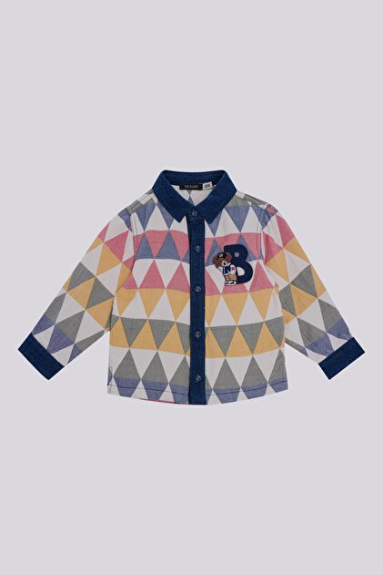 BG Store قميص بيبي بوي ملون