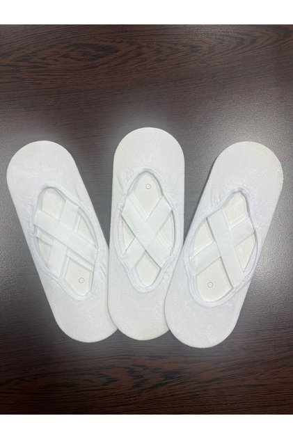 Girl's Anti-Slip Yoga Plates Socks 3 Pairs Cotton Ballerinas