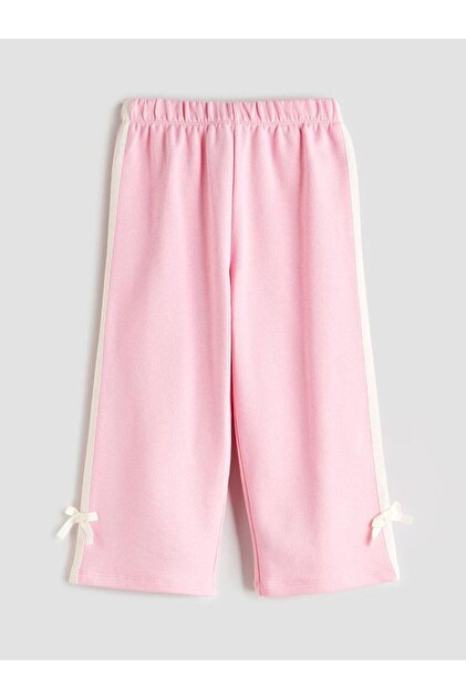 Girls' 3-Thread Pants with Elastic Waist (W5)