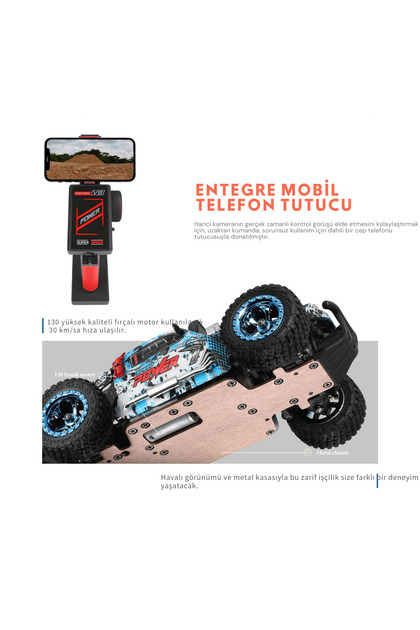 4wd MiniRacer パーツセット⑩ welcomein 30 km/h Hızlı 1:28 4WD Uzaktan Kumandalı OffRoad Yarış