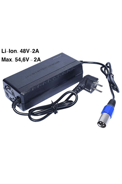 Φορτιστής Li-ion 48V-2A, XLR