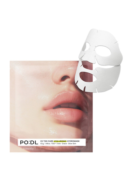 2X TGG Care Hyaluronic Hydromask - Beyaz Bal Özlü Şeffaflaşan Hidrojel Maske 4lü
