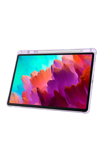 UnDePlus Lenovo Idea Tab Pro 12.7inç TB-373FU Kılıf Kalem Bölmeli