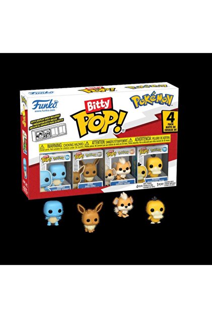 Funko Bitty Pop! Pokémon 4'lü Paket (Figür Boyu 2,25 cm) - Fiyatı
