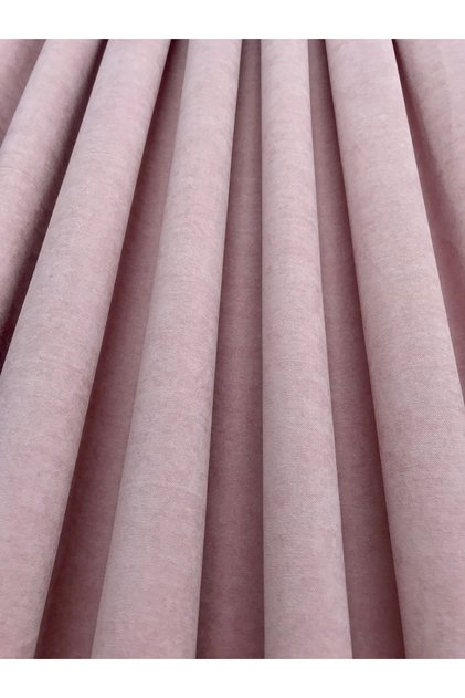 Dried Rose Honeycomb Velvet Background Curtain, Extra-Foam, Gathered, Flat Installation, No Ironing Required Background