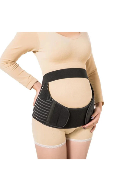 Centura Maternala pentru Gravide, Premium, Suport vertical lombar 360°, Marimea M, Talie 76-108 cm,