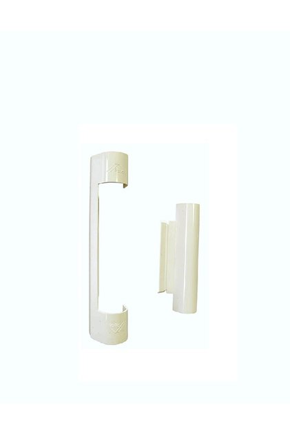 Set mască balamale superioare, NX, tâmplărie PVC, albă