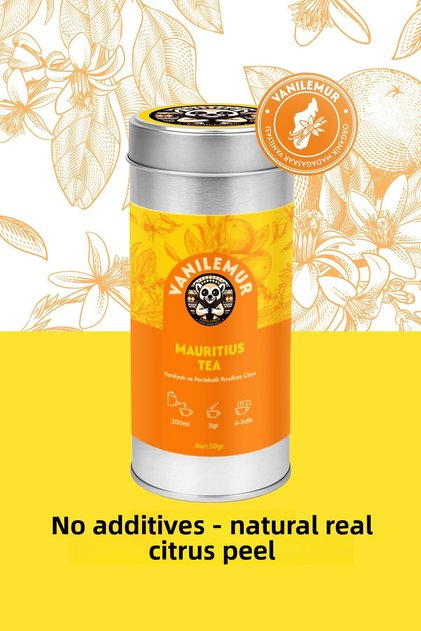 Rooibos Vanilla Orange Tea – Mauritius Tea | With Real Madagascar Vanilla