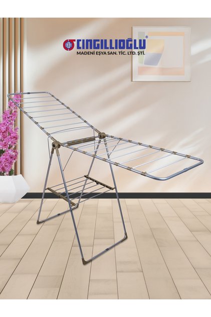 Cc-505 Nirvana Alüminyum EXTRA KALIN BORULU Çamaşır Kurutma Askısı