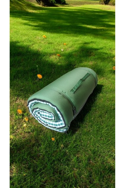 CamperBed Su Geçirmez Kamp Yatağı Kamp Matı Taşıma Çantalı Kamp Minderi Çadır Matı 70x180x6cm