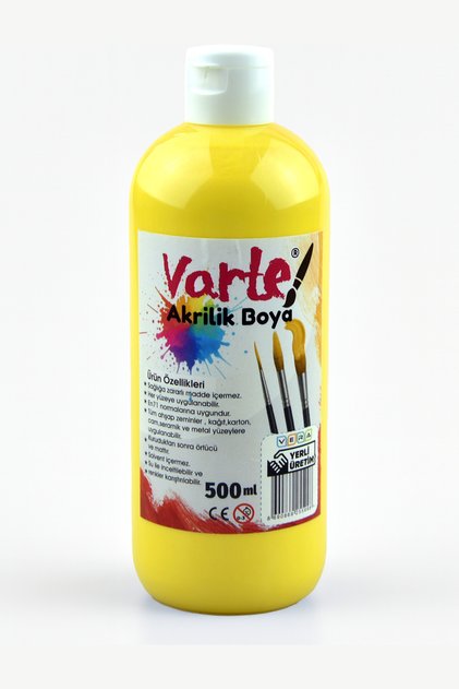 500 gr Akrilik Boya - Kaliteli ve Bütçe Dostu Sanatsal ürünler