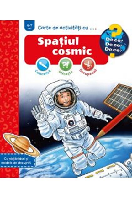 Carte de activitati cu .... Spatiul cosmic