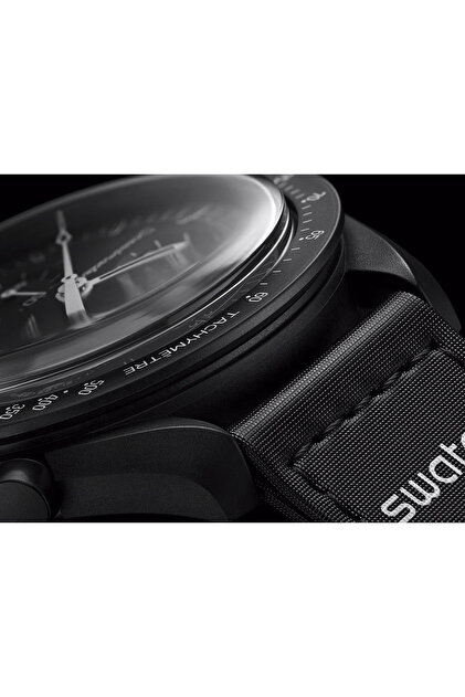 Swatch x Omega Moonphase Snoopy Black -SPARKSOLE - Fiyatı, Yorumları