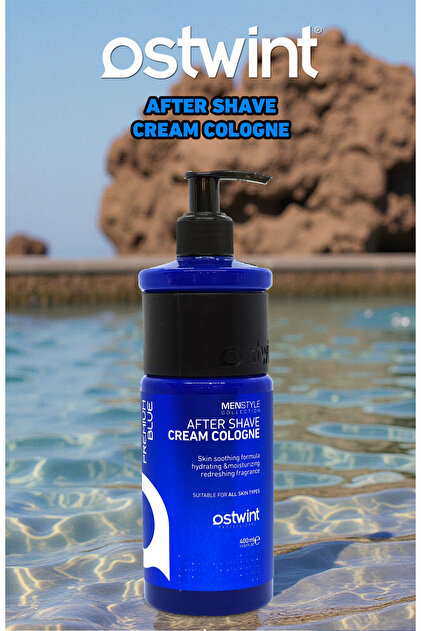 Ostwint Tıraş Sonrası Krem Kolonya Balsam Premium Blue 400 Ml