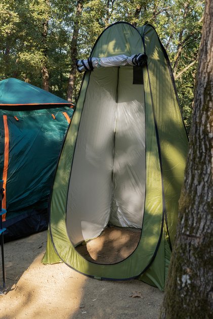 Çok Amaçlı Kamp Alanı Duş Giyinme Wc Prova Kabini