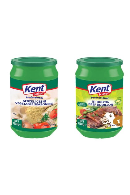 2'li Çeşni Seti - Sebzeli Çeşni 750 Gr + Et Bulyon 750 Gr